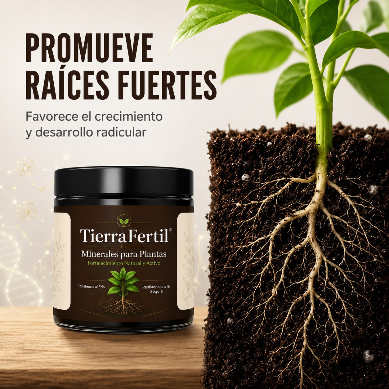 TierraFertil | Minerales para plantas, activador universal de raíces