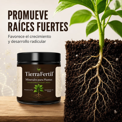 TierraFertil | Minerales para plantas, activador universal de raíces