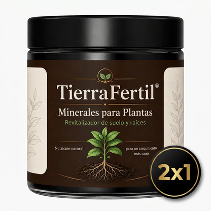 TierraFertil | Minerales para plantas, activador universal de raíces